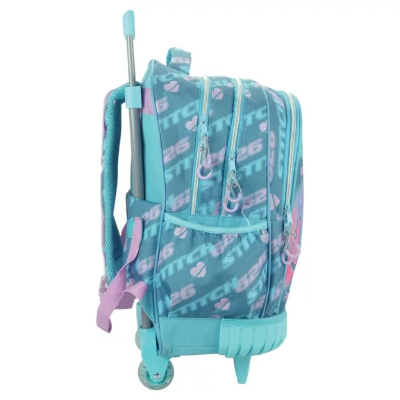 Disney Lilo és Stitch, A csillagkutya Brush It Out prémium gurulós iskolatáska, táska 46 cm