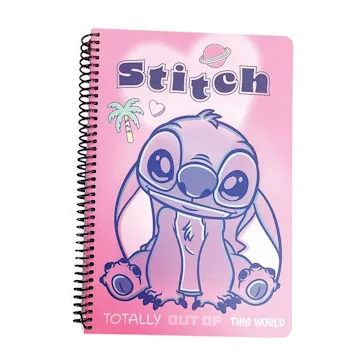   Disney Lilo és Stitch, A csillagkutya Palm B/5 vonalas spirál füzet 70 lapos