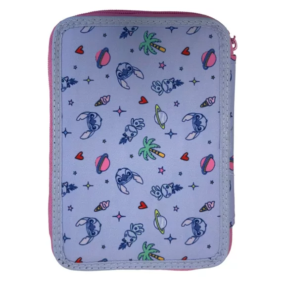 Disney Lilo és Stitch, A csillagkutya Scrapbook tolltartó töltött 2 emeletes