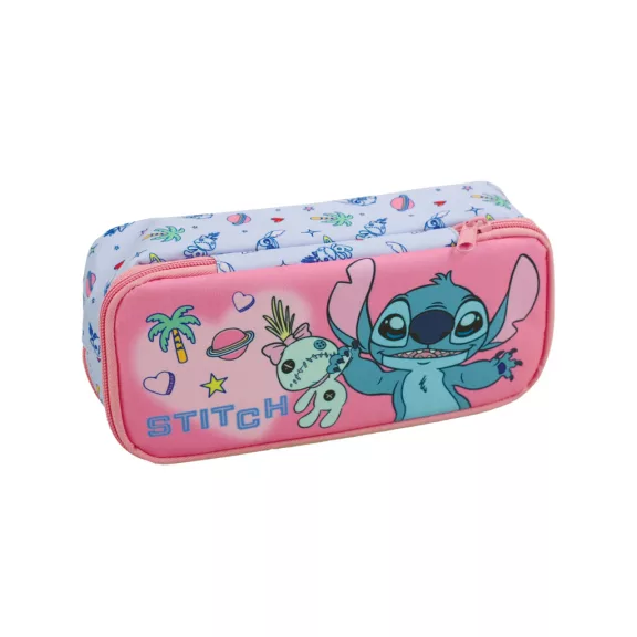 Disney Lilo és Stitch, A csillagkutya Scrapbook 2 rekeszes tolltartó 26 cm Disney Lilo és Stitch, A csillagkutya Scrapbook 2 rekeszes tolltartó 26 cm