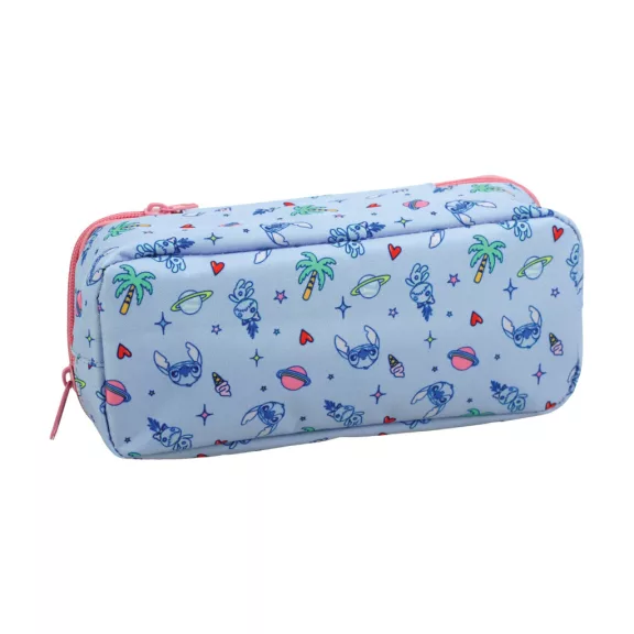 Disney Lilo és Stitch, A csillagkutya Scrapbook 2 rekeszes tolltartó 26 cm