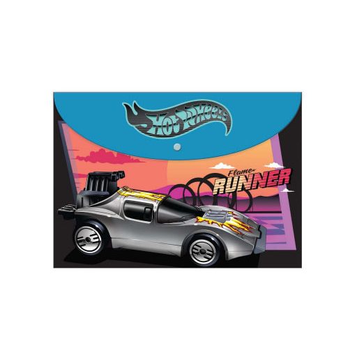 Hot Wheels Flame Runner A/4 Irattartó tasak