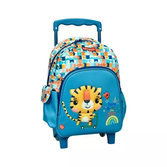 Fisher-Price Animals Tiger gurulós ovis hátizsák, táska 30 cm Fisher-Price Animals Tiger gurulós ovis hátizsák, táska 30 cm