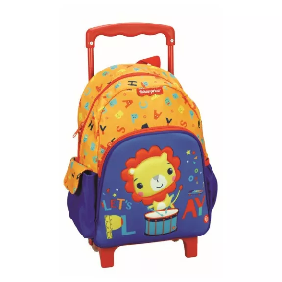 Fisher-Price Let's Play gurulós ovis hátizsák, táska 31 cm Fisher-Price Let's Play gurulós ovis hátizsák, táska 31 cm