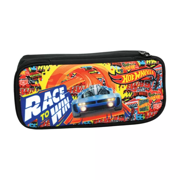 Hot Wheels Race to Win 2 rekeszes tolltartó 23,5 cm Hot Wheels Race to Win 2 rekeszes tolltartó 23,5 cm