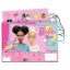 Barbie Happy Thoughts A/4 spirál vázlatfüzet 40 lapos matricával