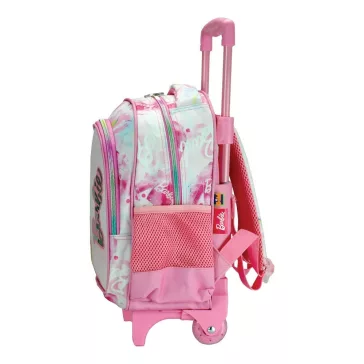 Barbie Paints gurulós ovis hátizsák, táska 30 cm