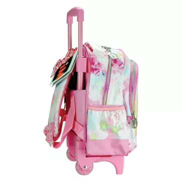 Barbie Paints gurulós ovis hátizsák, táska 30 cm