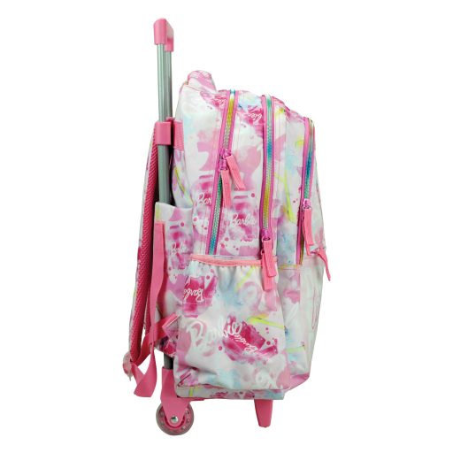 Barbie Paints gurulós iskolatáska, táska 46 cm