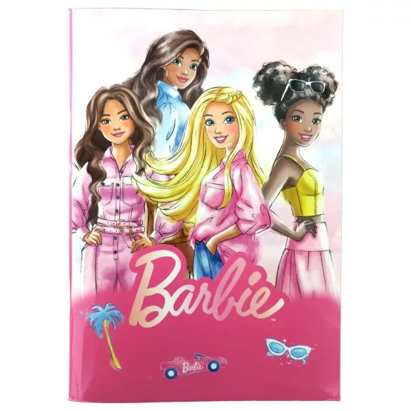 Barbie Paints B/5 vonalas füzet 40 lapos Barbie Paints B/5 vonalas füzet 40 lapos