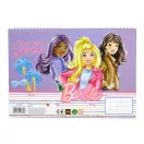 Barbie Paints A/4 spirál vázlatfüzet 40 lapos matricával Barbie Paints A/4 spirál vázlatfüzet 40 lapos matricával