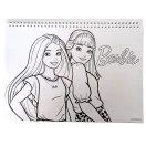 Barbie Paints A/4 spirál vázlatfüzet 40 lapos matricával Barbie Paints A/4 spirál vázlatfüzet 40 lapos matricával
