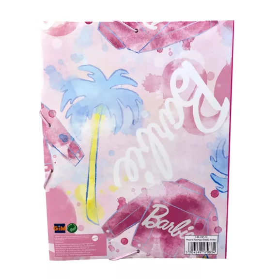 Barbie Paints A/4 gumis mappa