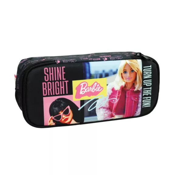 Barbie Shine Bright 2 rekeszes tolltartó 26 cm Barbie Shine Bright 2 rekeszes tolltartó 26 cm