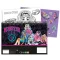 Monster High Crew A/4 spirál vázlatfüzet 40 lapos matricával