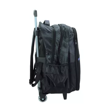   K-pop Démonvadászok Black gurulós iskolatáska, táska 46 cm