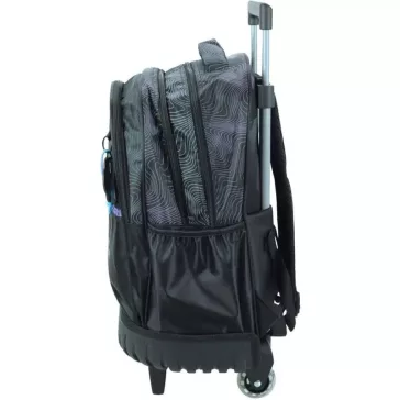   K-pop Démonvadászok Black prémium gurulós iskolatáska, táska 46 cm