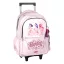 K-pop Démonvadászok Pink gurulós iskolatáska, táska 46 cm