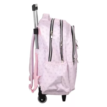   K-pop Démonvadászok Pink gurulós iskolatáska, táska 46 cm