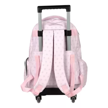   K-pop Démonvadászok Pink gurulós iskolatáska, táska 46 cm
