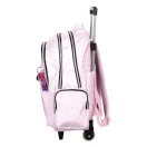 K-pop Démonvadászok Pink gurulós iskolatáska, táska 46 cm K-pop Démonvadászok Pink gurulós iskolatáska, táska 46 cm