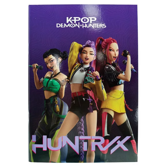 K-pop Démonvadászok Sing B/5 vonalas füzet 40 lapos K-pop Démonvadászok Sing B/5 vonalas füzet 40 lapos