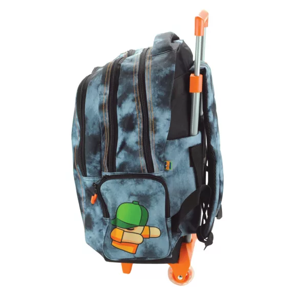 Stumble Guys Hat gurulós iskolatáska, táska 46 cm
