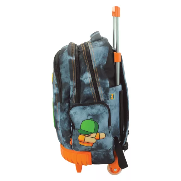 Stumble Guys Hat prémium gurulós iskolatáska, táska 42 cm