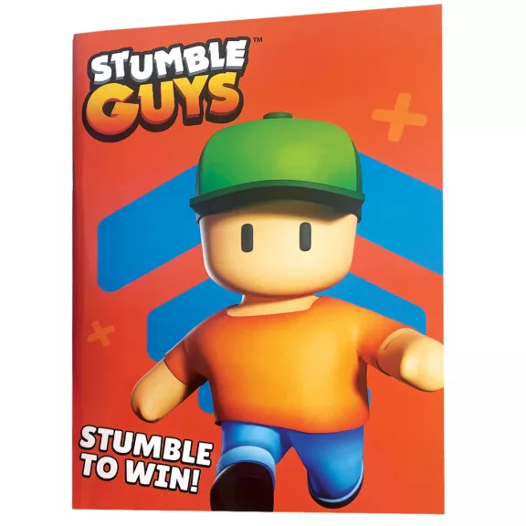 Stumble Guys Win B/5 vonalas füzet 40 lapos Stumble Guys Win B/5 vonalas füzet 40 lapos