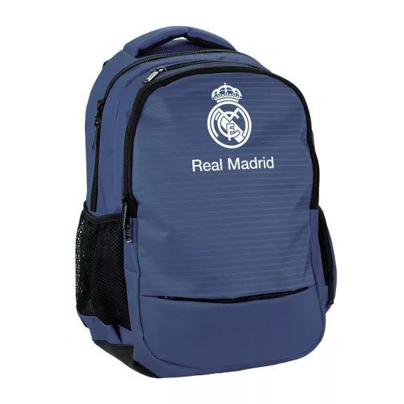 Real Madrid Blue iskolatáska, táska 48 cm Real Madrid Blue iskolatáska, táska 48 cm