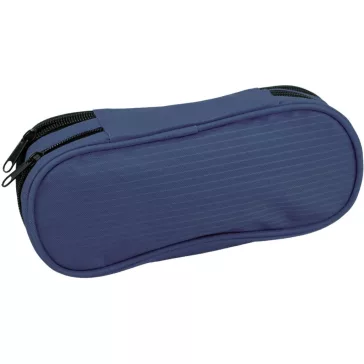 Real Madrid Blue 2 rekeszes tolltartó 23 cm