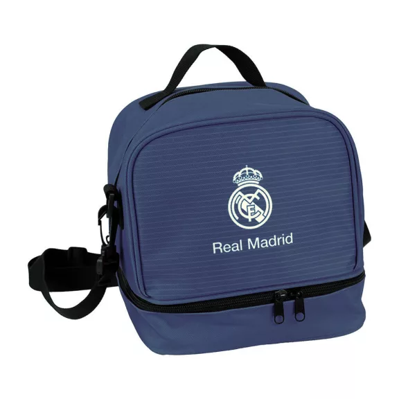 Real Madrid Blue thermo uzsonnás táska 21 cm Real Madrid Blue thermo uzsonnás táska 21 cm