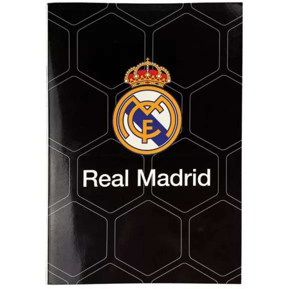 Real Madrid Black B/5 vonalas füzet 40 lapos Real Madrid Black B/5 vonalas füzet 40 lapos