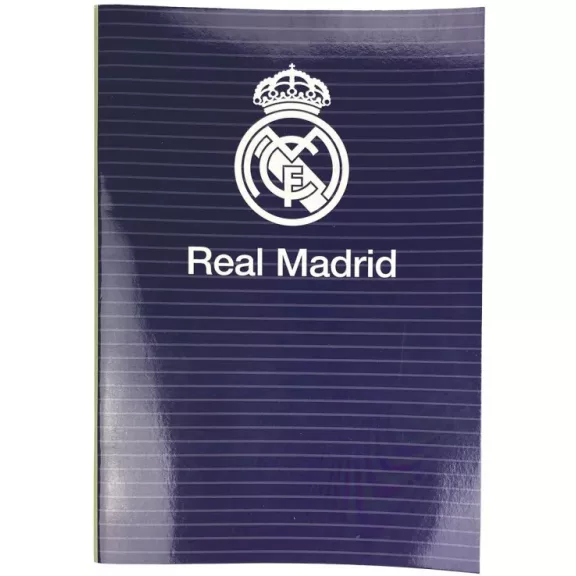 Real Madrid Blue B/5 vonalas füzet 40 lapos Real Madrid Blue B/5 vonalas füzet 40 lapos