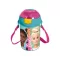 Barbie Happy Thoughts műanyag szívószálas kulacs akasztóval 450 ml