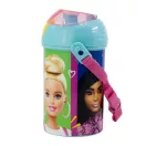 Barbie Happy Thoughts műanyag szívószálas kulacs akasztóval 450 ml Barbie Happy Thoughts műanyag szívószálas kulacs akasztóval 450 ml