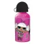 LOL Surprise Pink alumínium kulacs ivókupakkal 400 ml