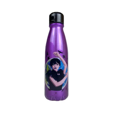   Wednesday Nevermore alumínium kulacs csavaros kupakkal 600 ml