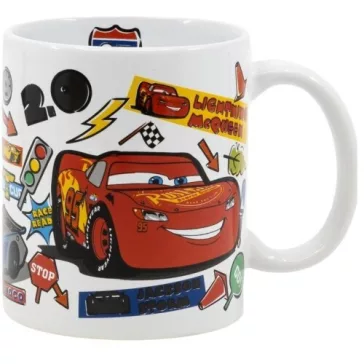   Disney Verdák Stickers porcelán bögre 325 ml Díszdobozban
