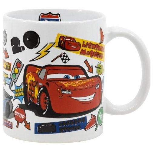 Disney Verdák Stickers porcelán bögre 325 ml Díszdobozban