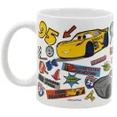 Disney Verdák Stickers porcelán bögre 325 ml Díszdobozban