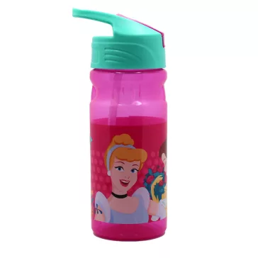   Disney Hercegnők Spring műanyag szívószálas kulacs 500 ml