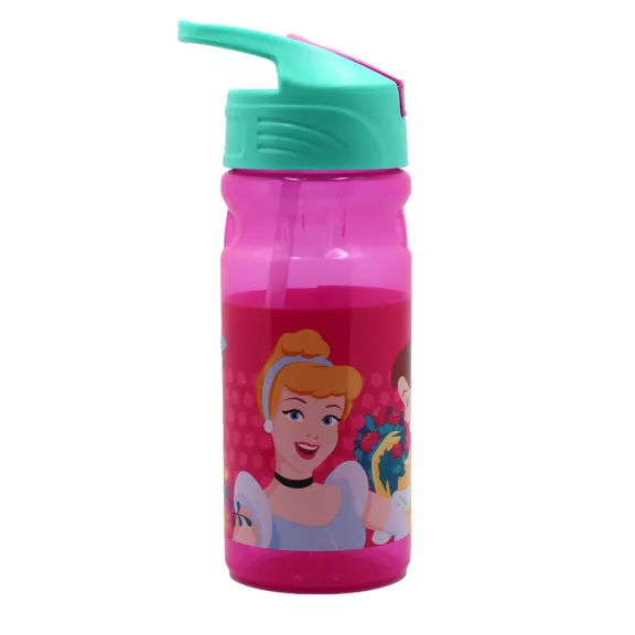 Disney Hercegnők Spring műanyag szívószálas kulacs 500 ml Disney Hercegnők Spring műanyag szívószálas kulacs 500 ml
