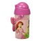 Disney Hercegnők Spring műanyag szívószálas kulacs akasztóval 500 ml