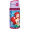 Disney Hercegnők Ariel Fairytale alumínium szívószálas kulacs akasztóval 500 ml