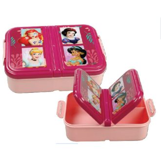   Disney Hercegnők Spring több rekeszes uzsonnás doboz, szendvicsdoboz