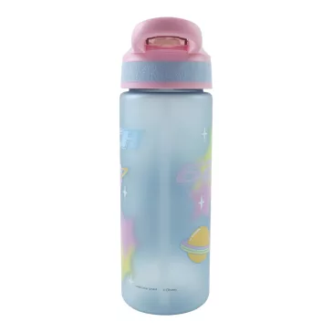  Disney Lilo és Stitch, A csillagkutya Alien 626 műanyag matt szívószálas kulacs 600 ml