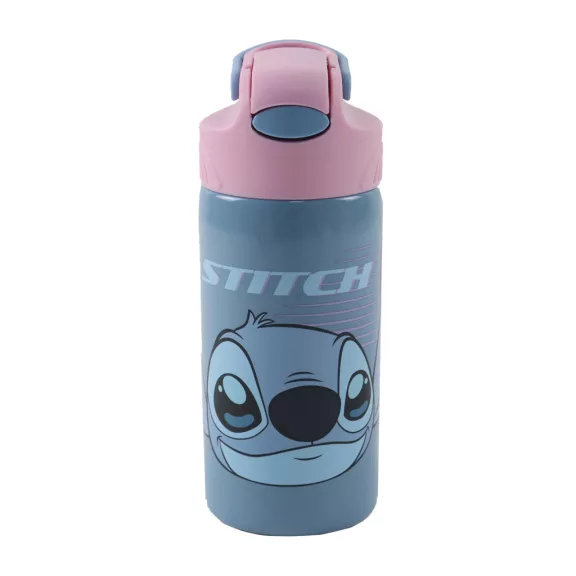 Disney Lilo és Stitch, a csillagkutya Alien 626 alumínium szívószálas kulacs akasztóval 500 ml Disney Lilo és Stitch, a csillagkutya Alien 626 alumínium szívószálas kulacs akasztóval 500 ml