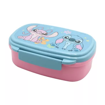   Disney Lilo és Stitch, a csillagkutya Alien 626 szendvicsdoboz + evőeszköz szett