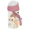 Disney Bambi Cute műanyag szívószálas kulacs akasztóval 500 ml